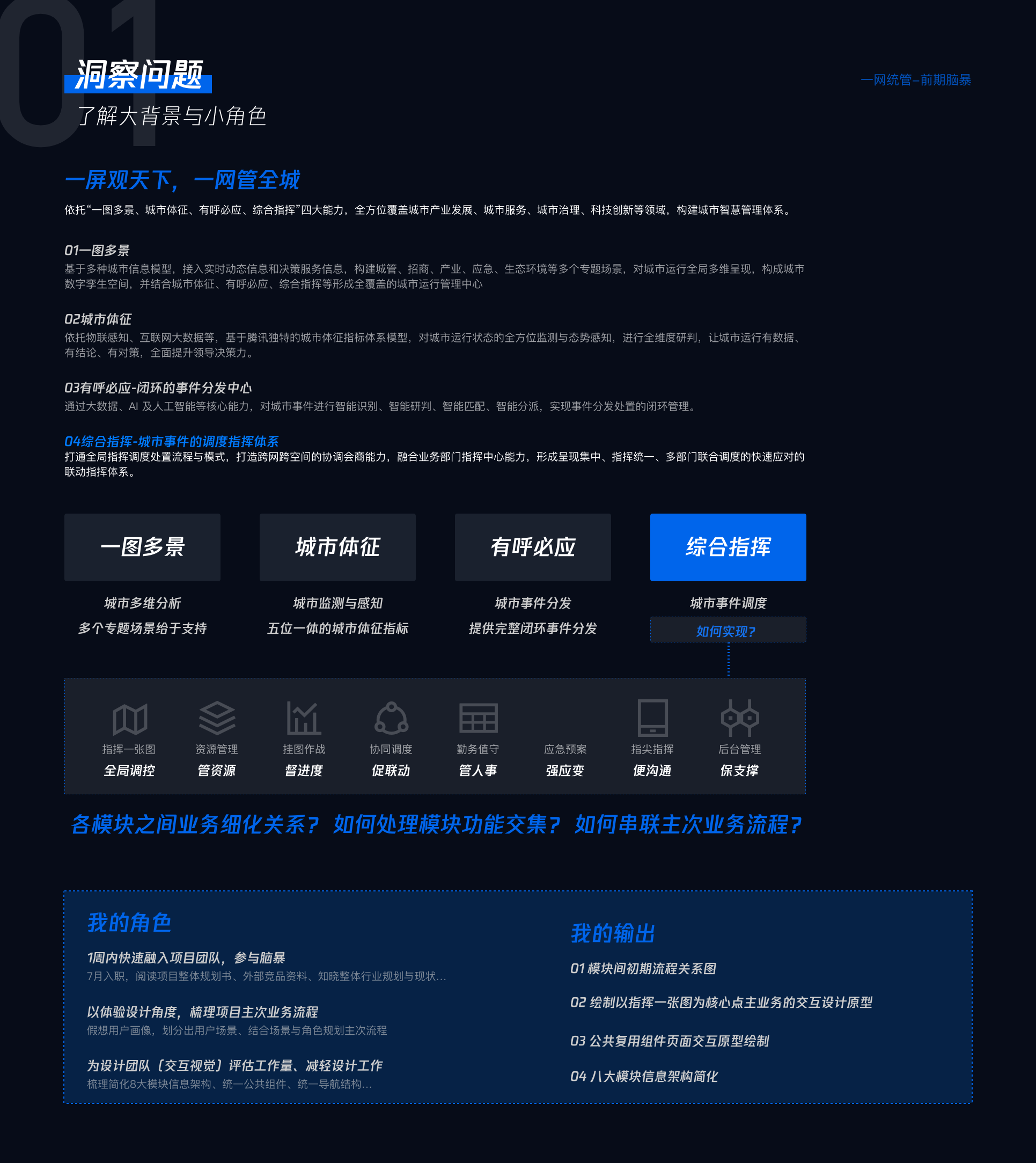 一网统管前期脑暴 03