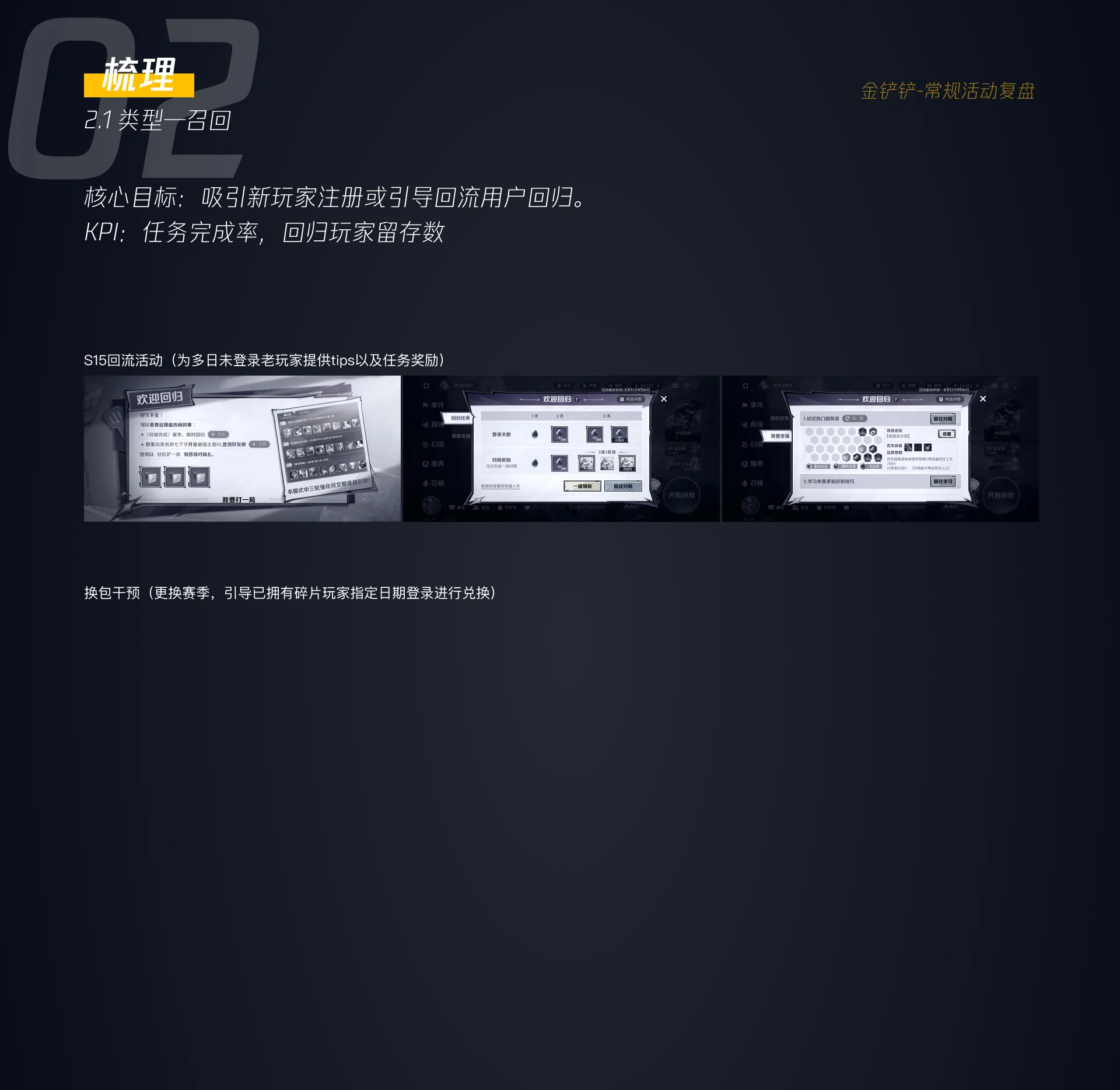 常规活动整理 06